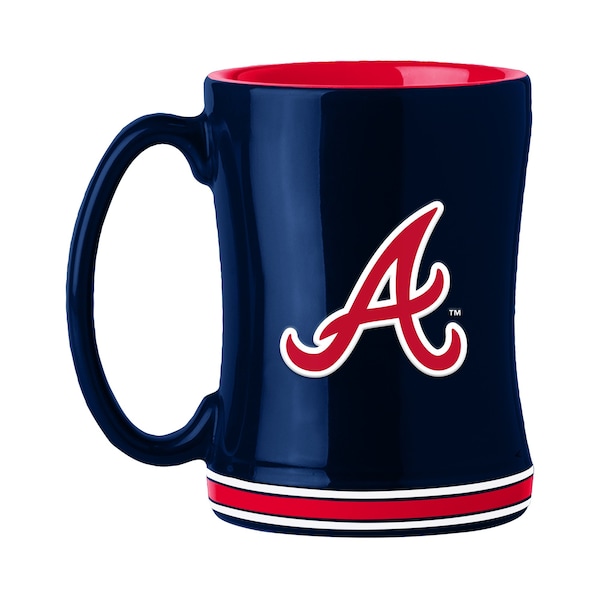 Logo Brands Atlanta Braves 14oz Relief Mug 503-C14RM - main